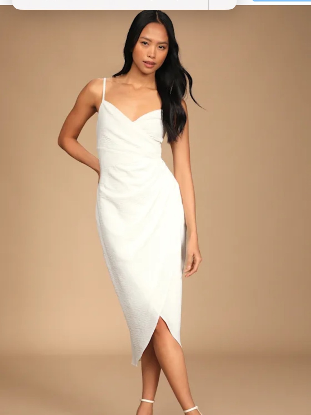 Lulu's White Women's Dress